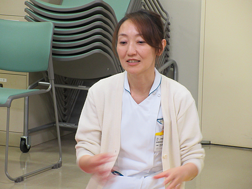 高度救命救急センター　石井　祥子さんに体験談を話していただきました