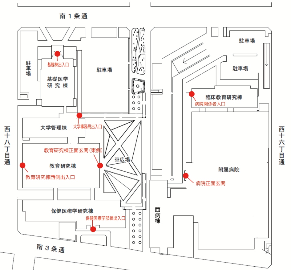 施設配置図（2023年1月時点）