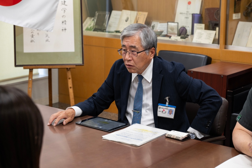 対談の様子