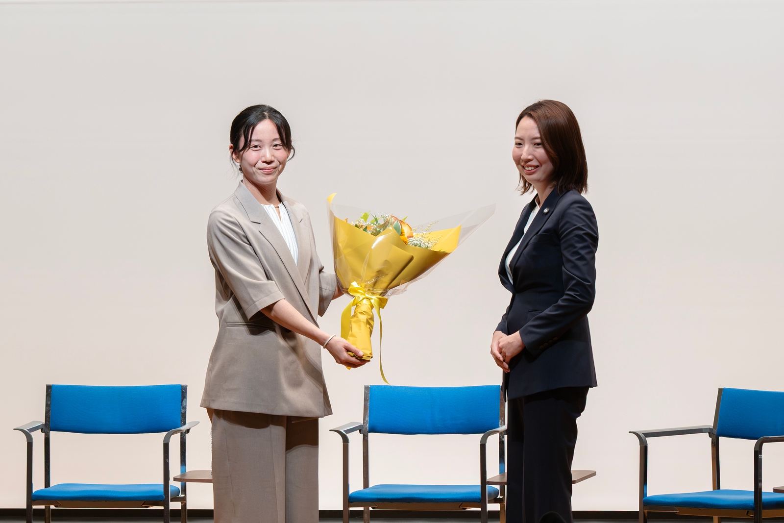 花束贈呈