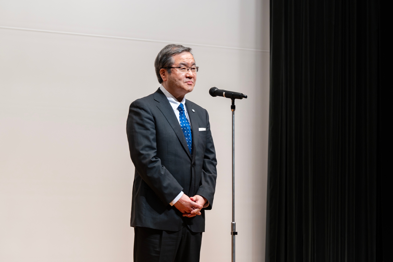 主催者挨拶　札幌医科大学　理事長・学長　山下敏彦