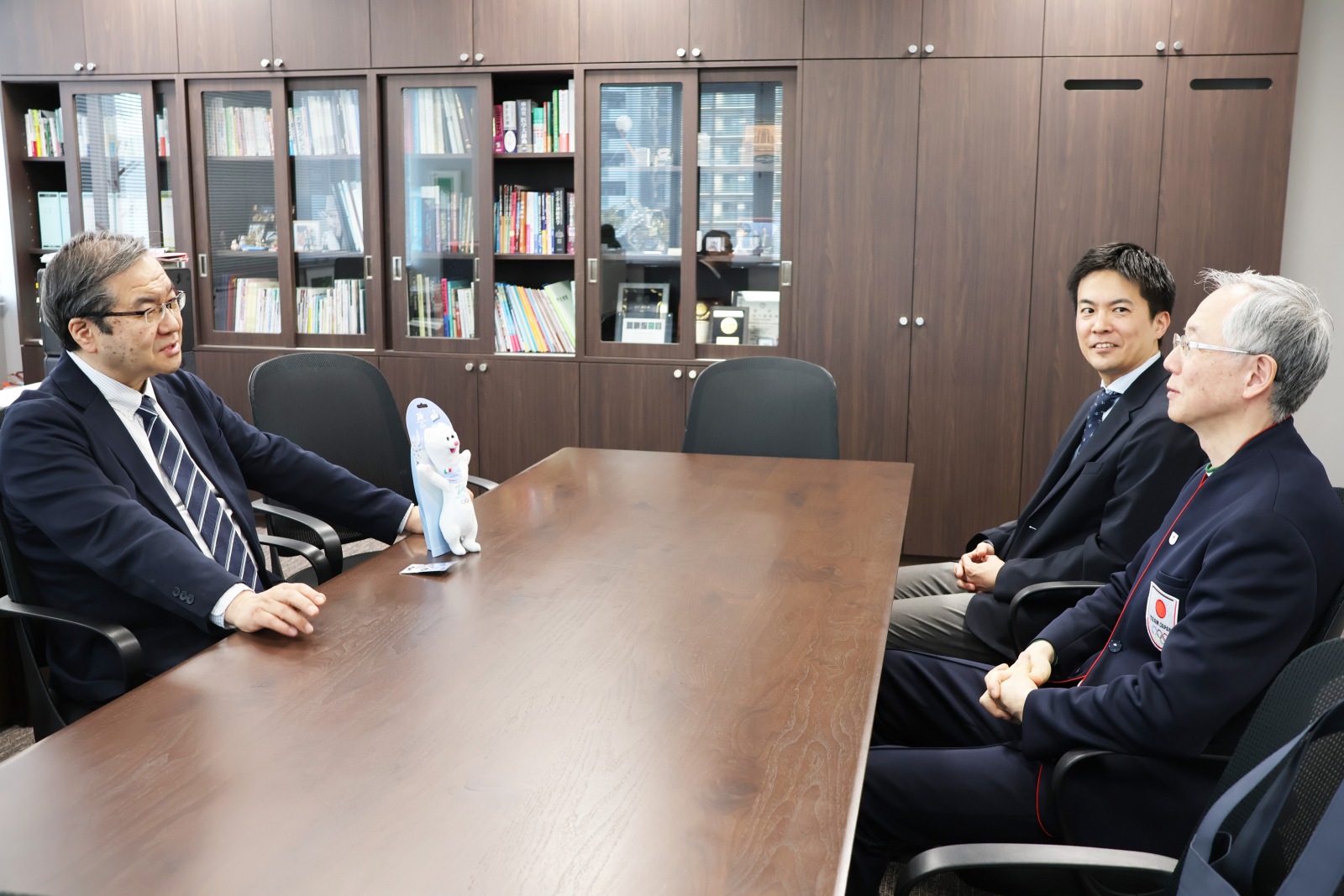 活動報告の様子