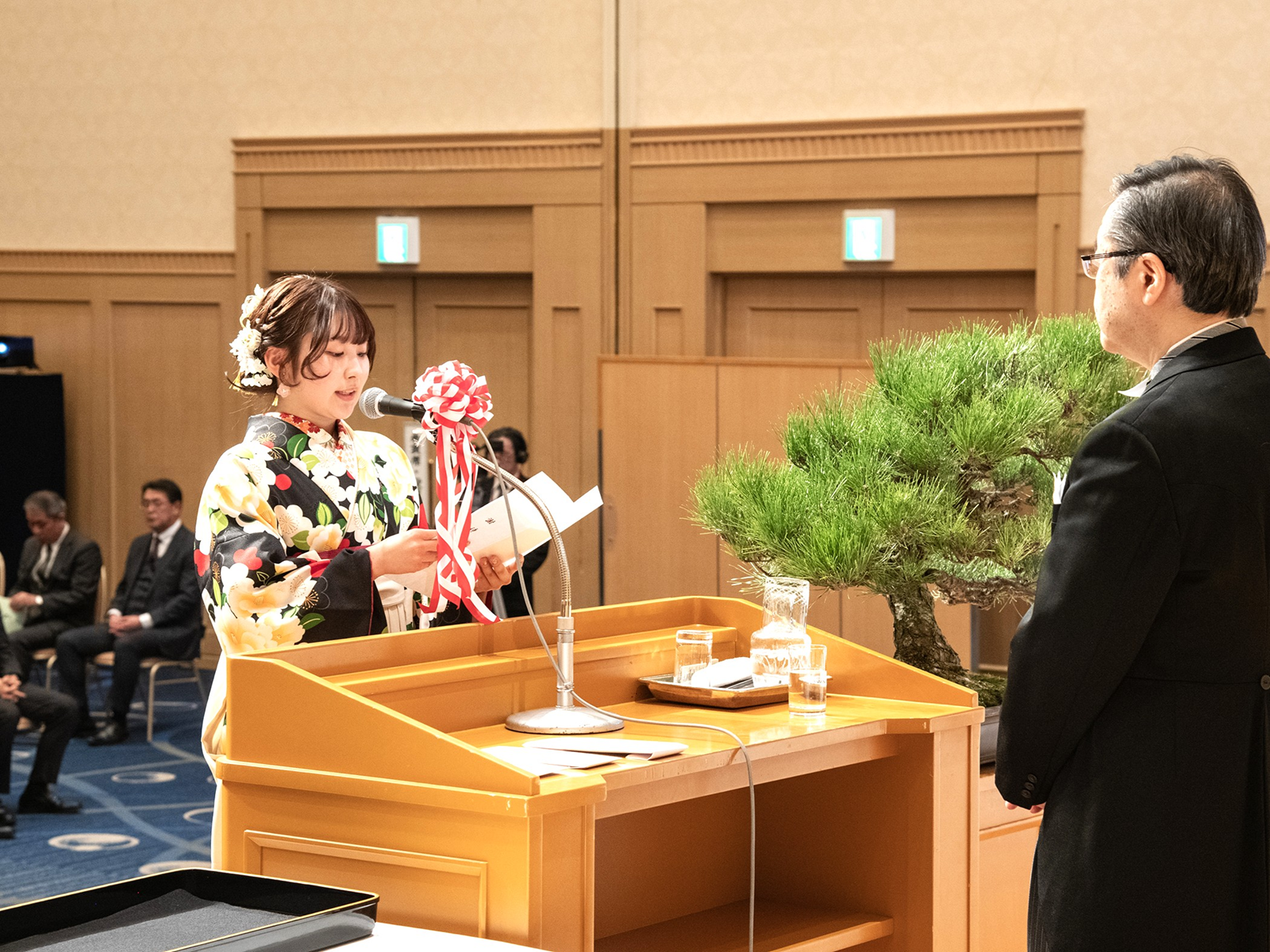 保健医療学部 卒業生代表謝辞