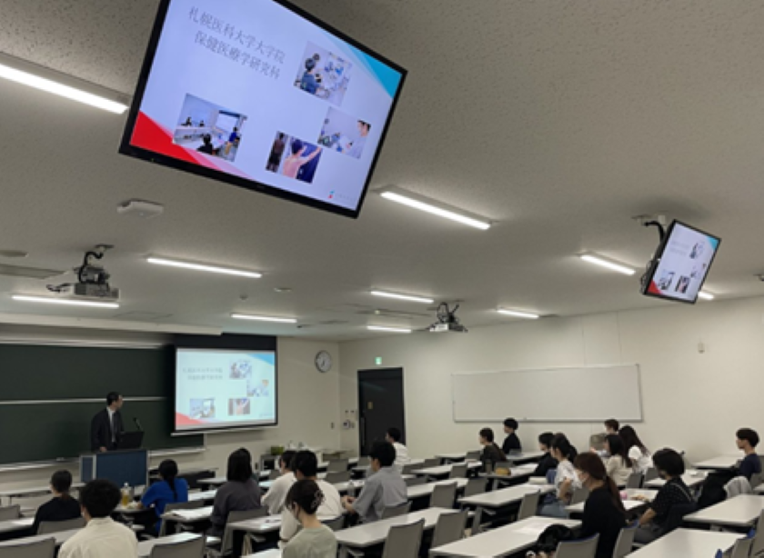 大学院の概要説明　保健医療学研究科副研究科長　谷口教授