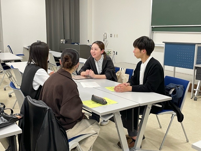 修了生との交流会