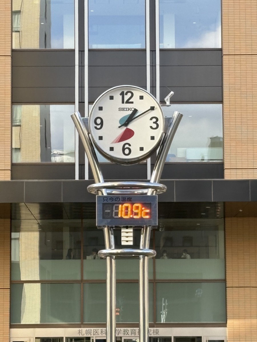 アウトドアクロック　時計盤ズーム