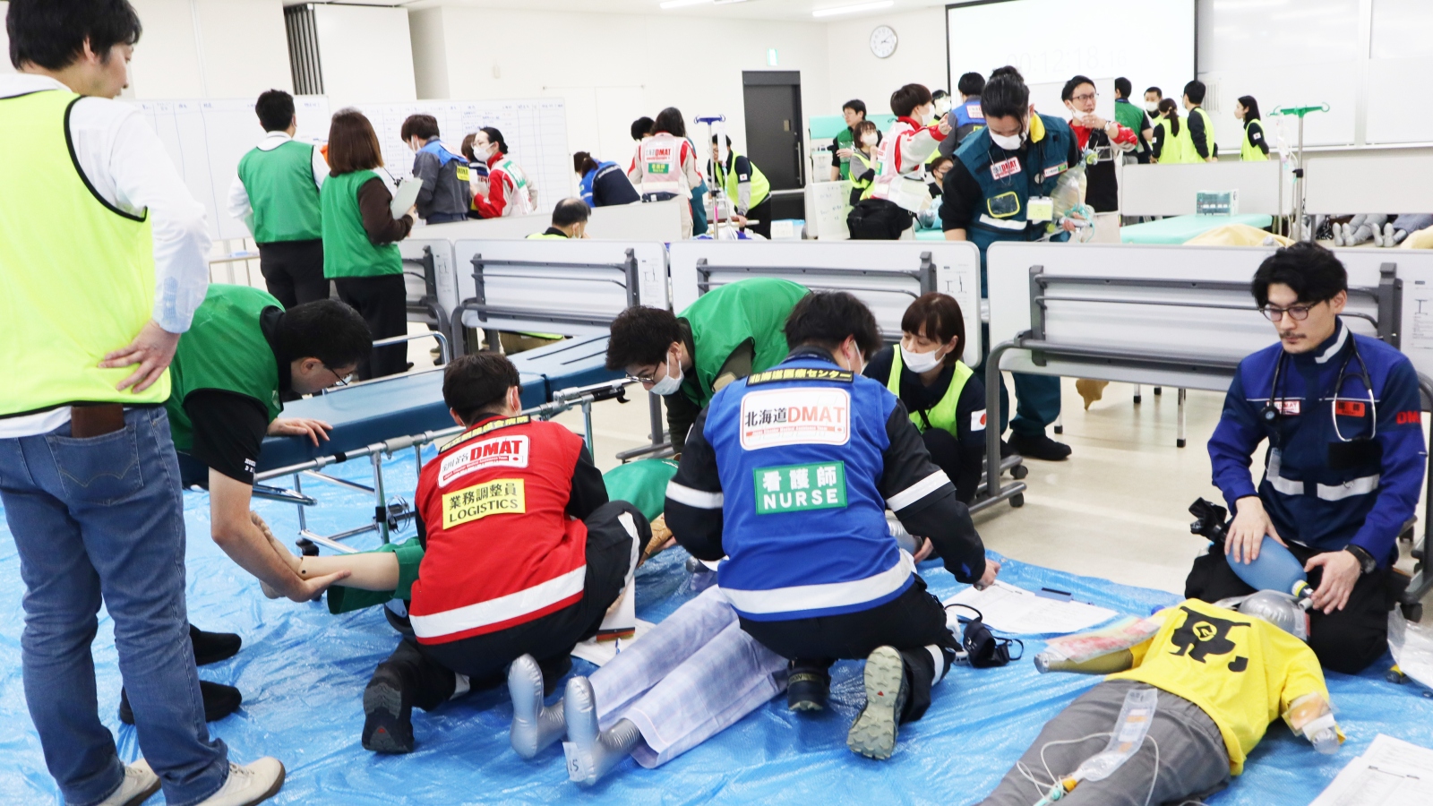 研究訓練の様子