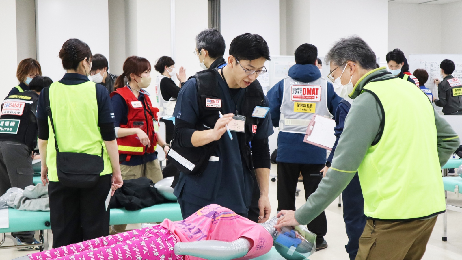 研究訓練の様子