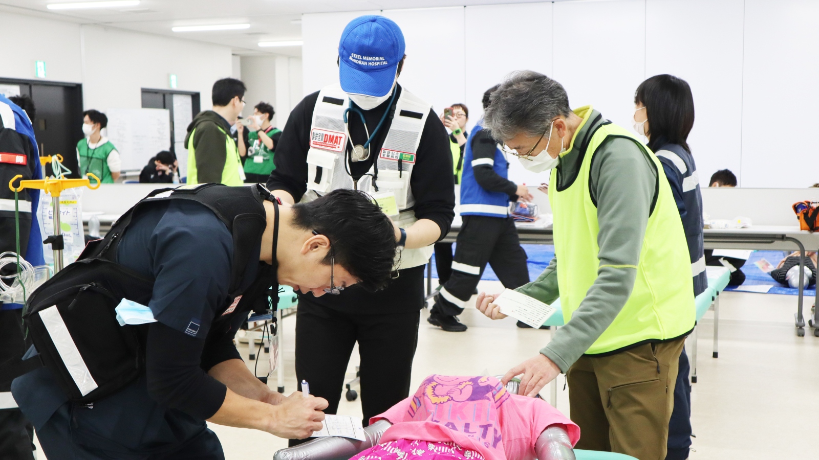 研究訓練の様子