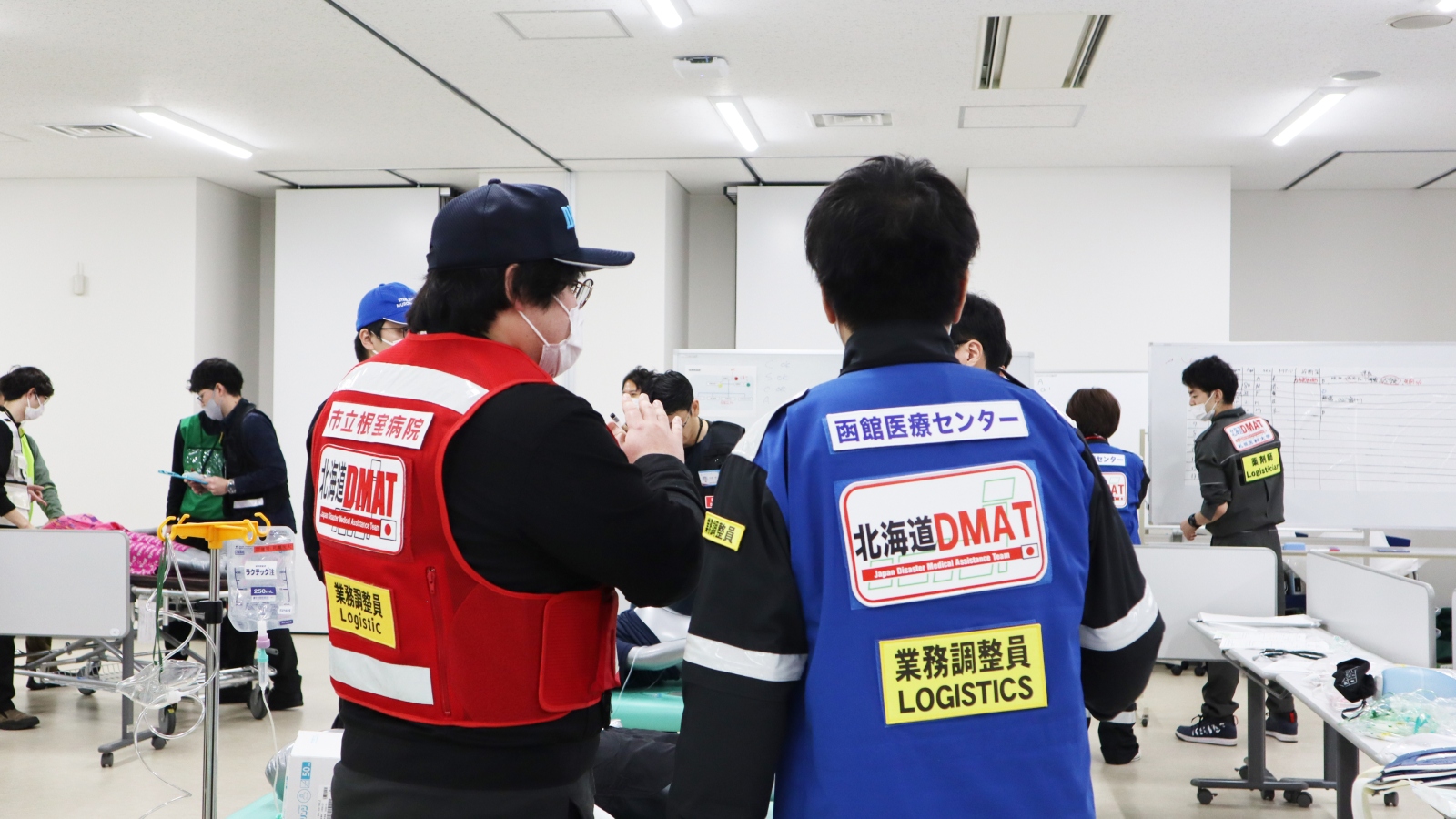 研究訓練の様子