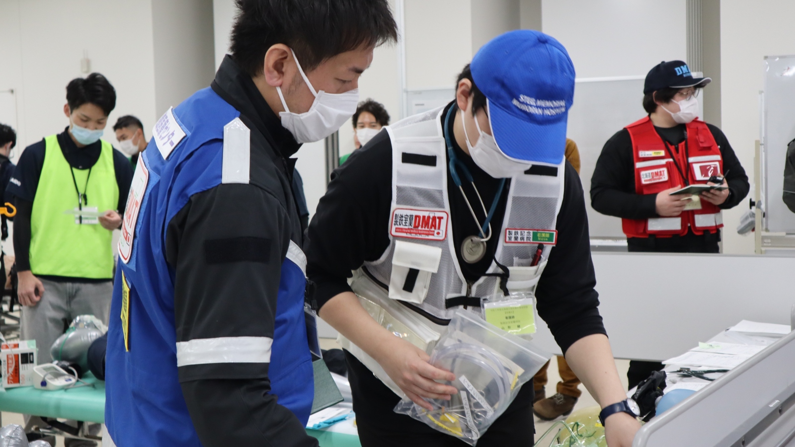 研究訓練の様子