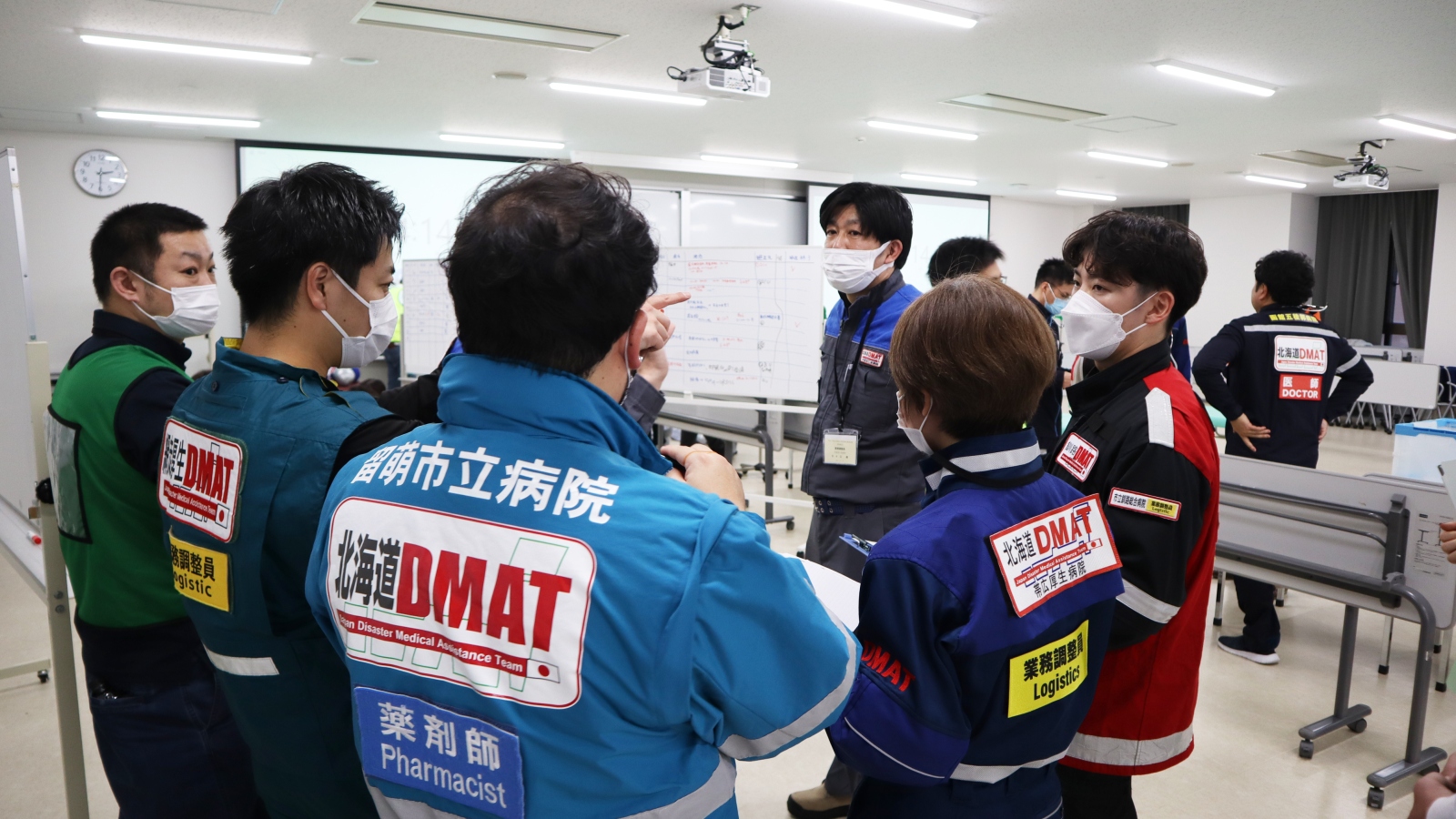 研究訓練の様子