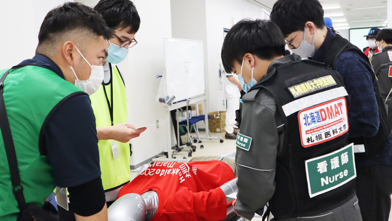 研究訓練の様子