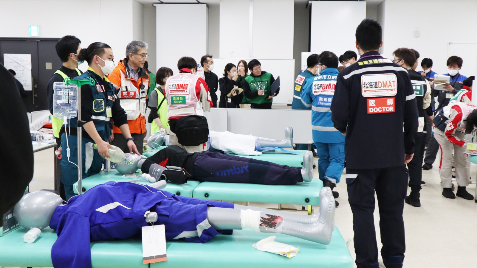 研究訓練の様子