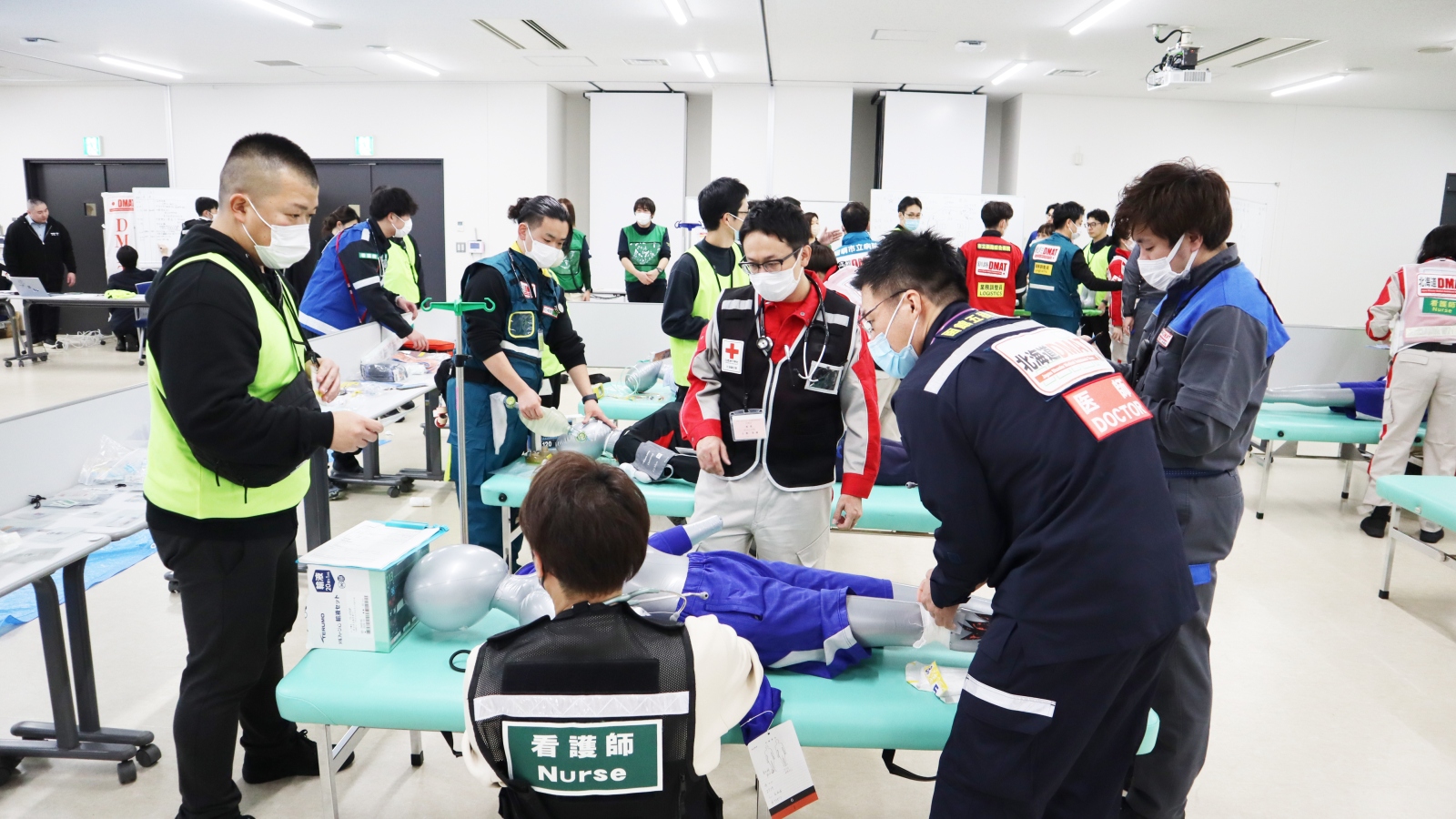 研究訓練の様子