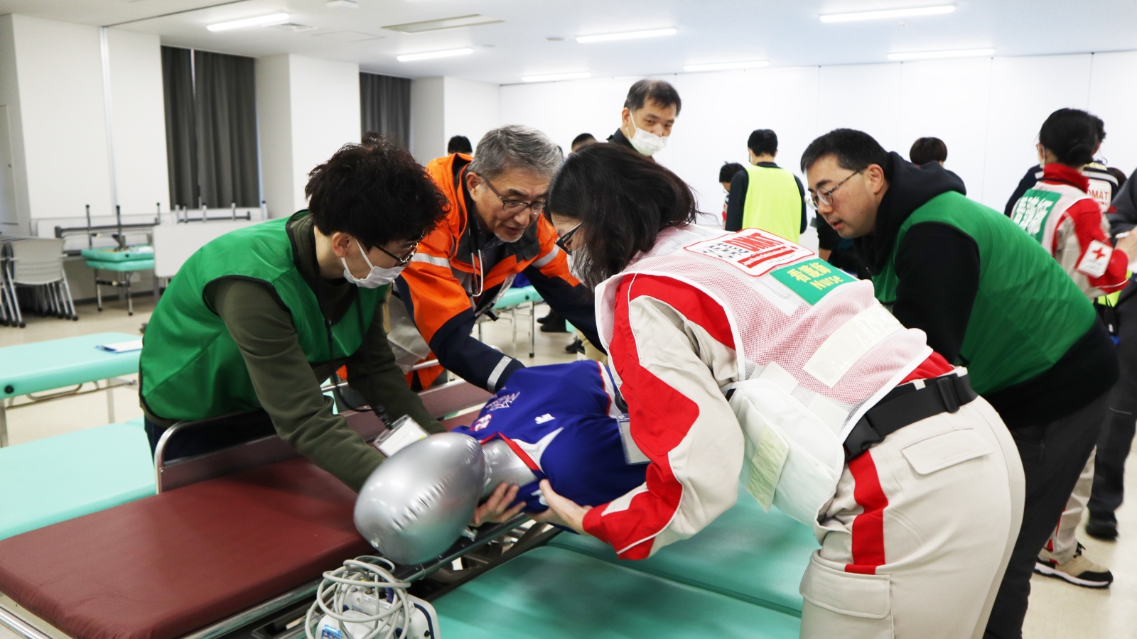 研究訓練の様子