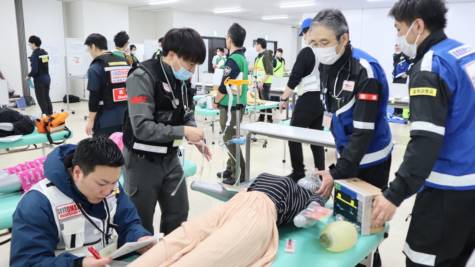 研究訓練の様子