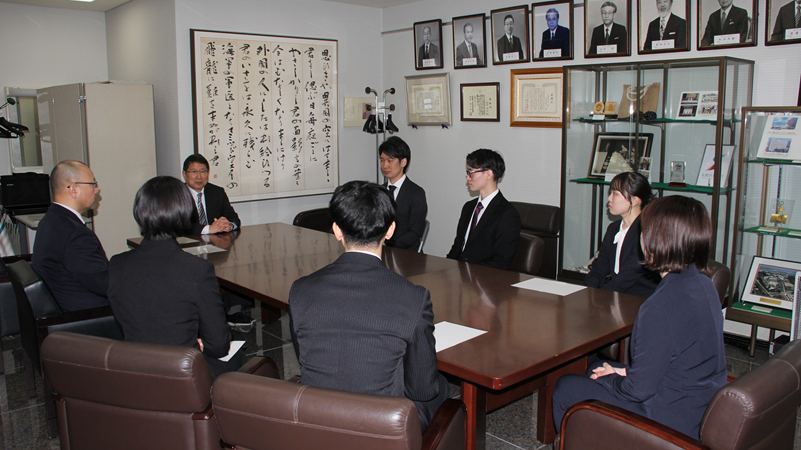 懇談の様子