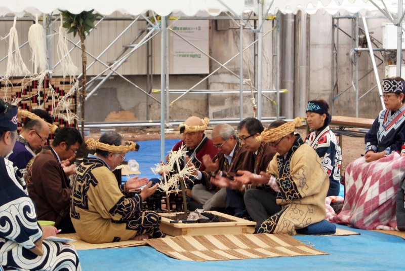 札幌医科大学イチャルパ儀式の様子