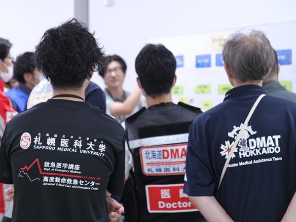DMAT養成研修の様子