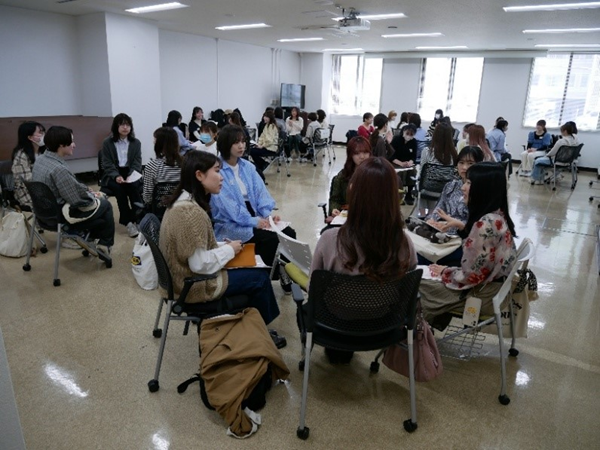 グループトークの様子（ステップアップ編）