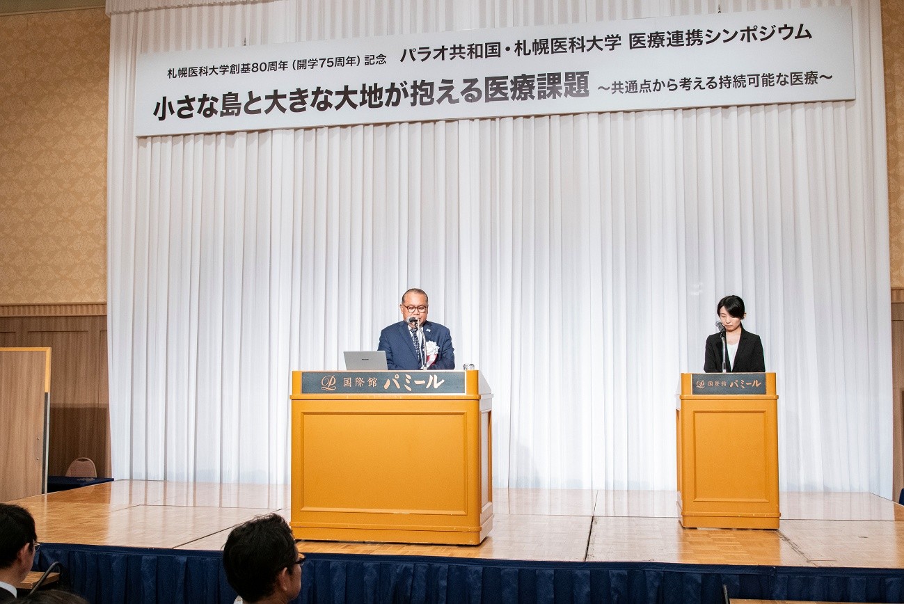 【来賓挨拶】駐日パラオ共和国大使館 ピーター・アデルバイ大使