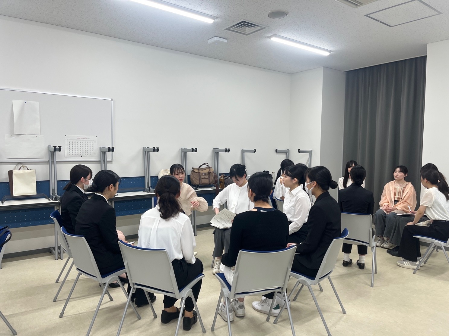 在校生・修了生との交流①（公衆衛生看護学専攻）