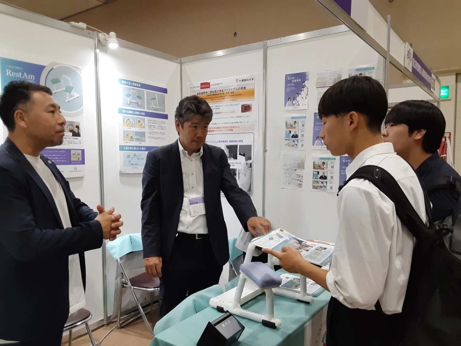 北海道ポラコン株式会社　中島代表取締役による『RestAm（レスタム）』の製品説明