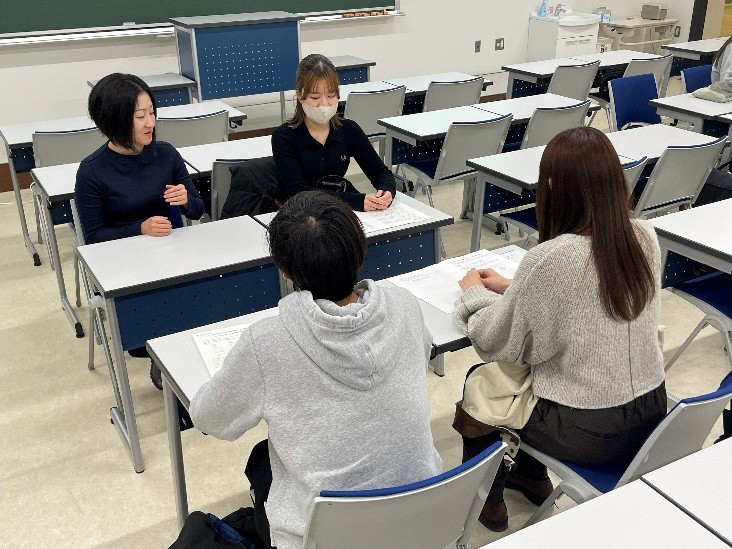 大学院生との交流会