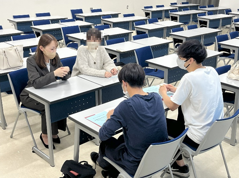 大学院生との交流会