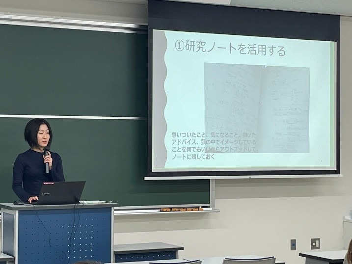 3．修了生による領域紹介（成人健康看護学修了生　水澤さん）