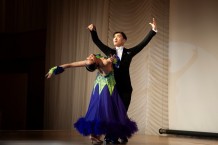 写真4．大木大樹・風香ペアによるダンスエキシビション