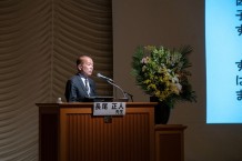 写真6．長尾正人先生による講演