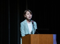 写真7．土肥美智子先生による講演