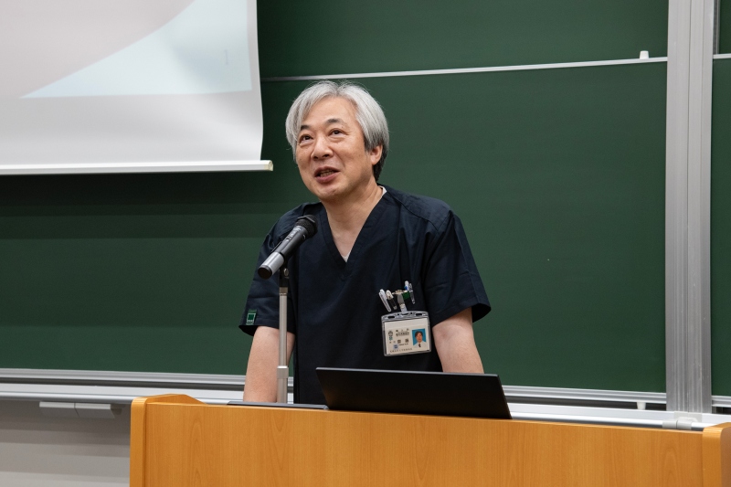 齋藤医学部長あいさつ