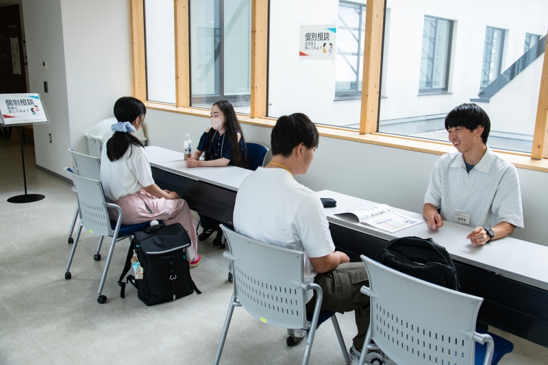 個別相談の様子