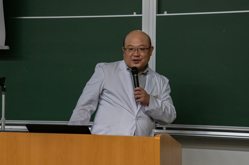 作業療法学科石井教授による模擬講義「メンタルヘルス総論」