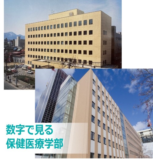 数字で見る保健医療学部 
