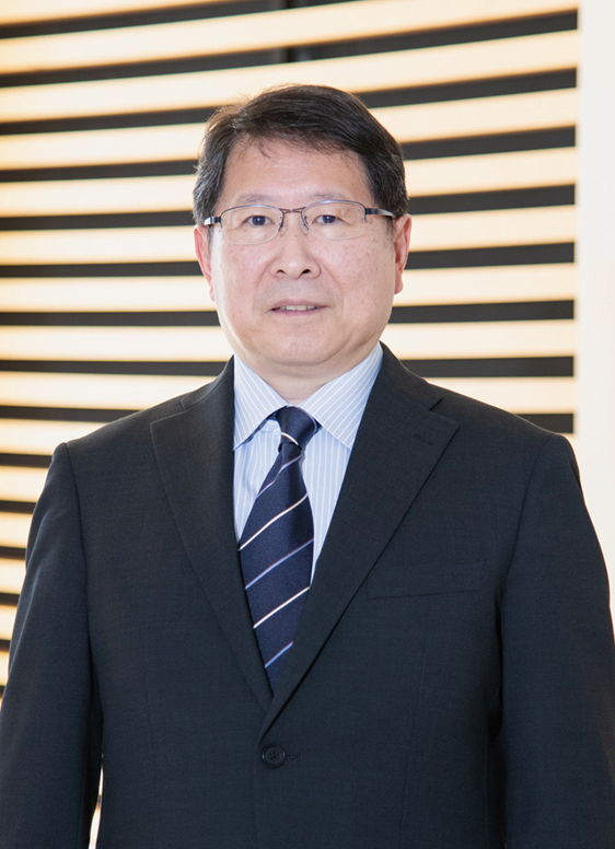 保健医療学部長の写真