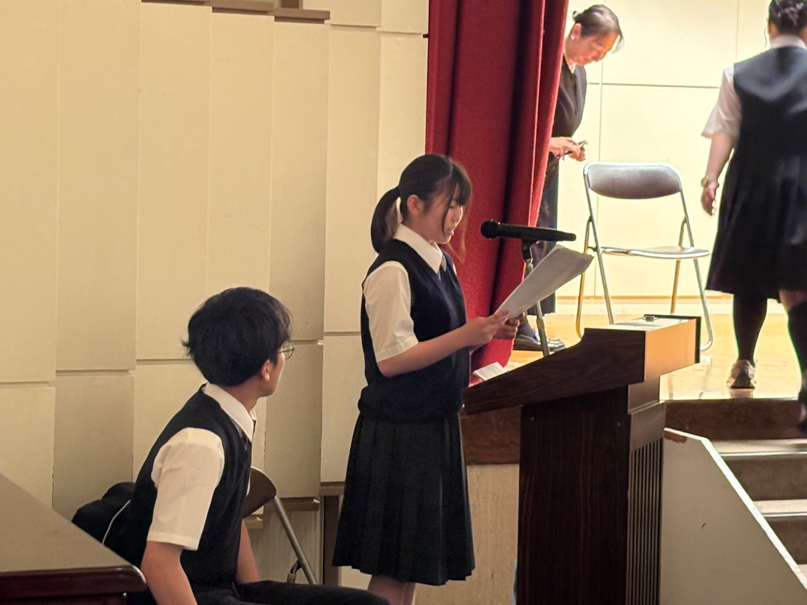 司会・柏中学校