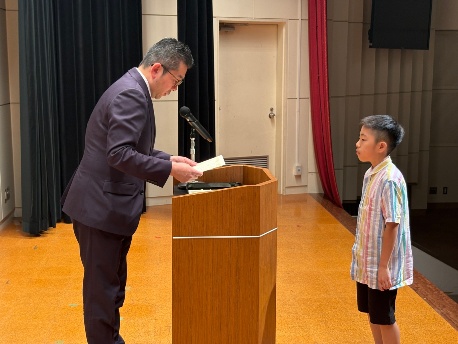 表彰式