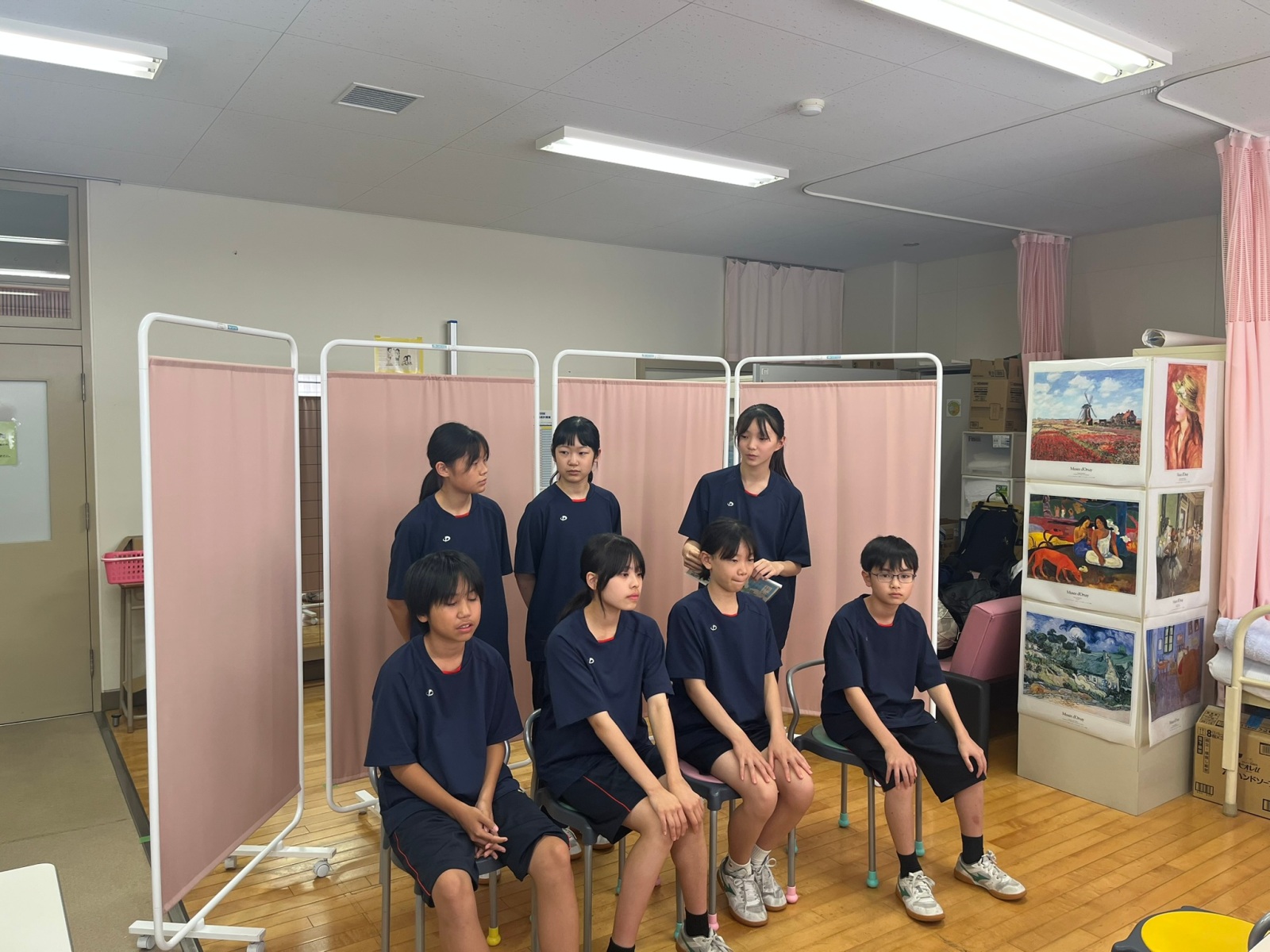 伏見中学校　保健委員会