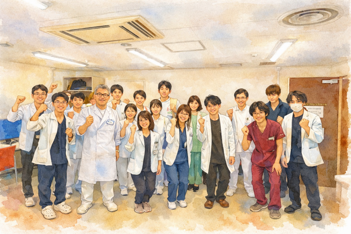 スタッフ談笑写真