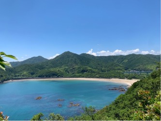 図5. バイト先の美波町の海岸
