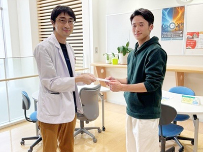 同窓会入学祝金贈呈式