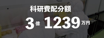 科研費配分額 3億1239万円
